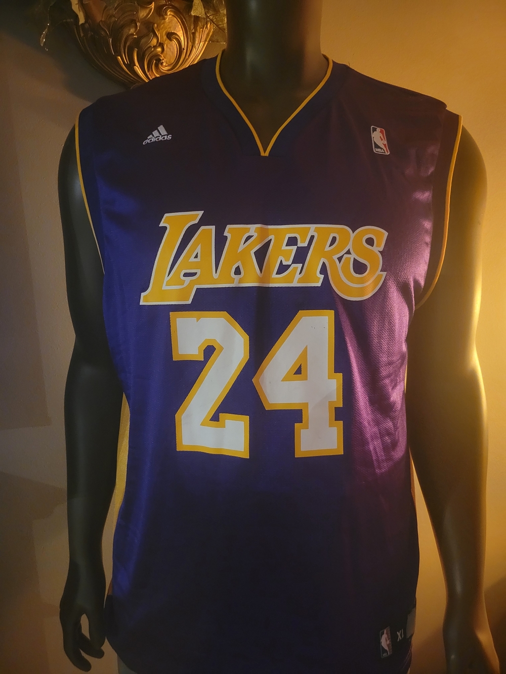 Adidas Los Angeles Lakers Bryant #24 Basketball Jersey